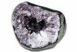 Brilliant Deep-Purple Amethyst Geode - Uruguay #345950-2